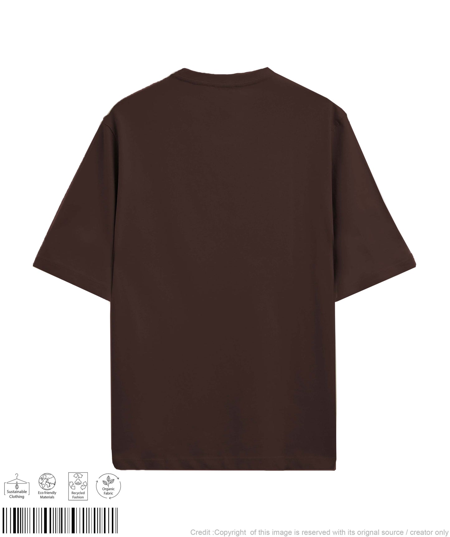 Transform Vibes Print T-shirt - Brown