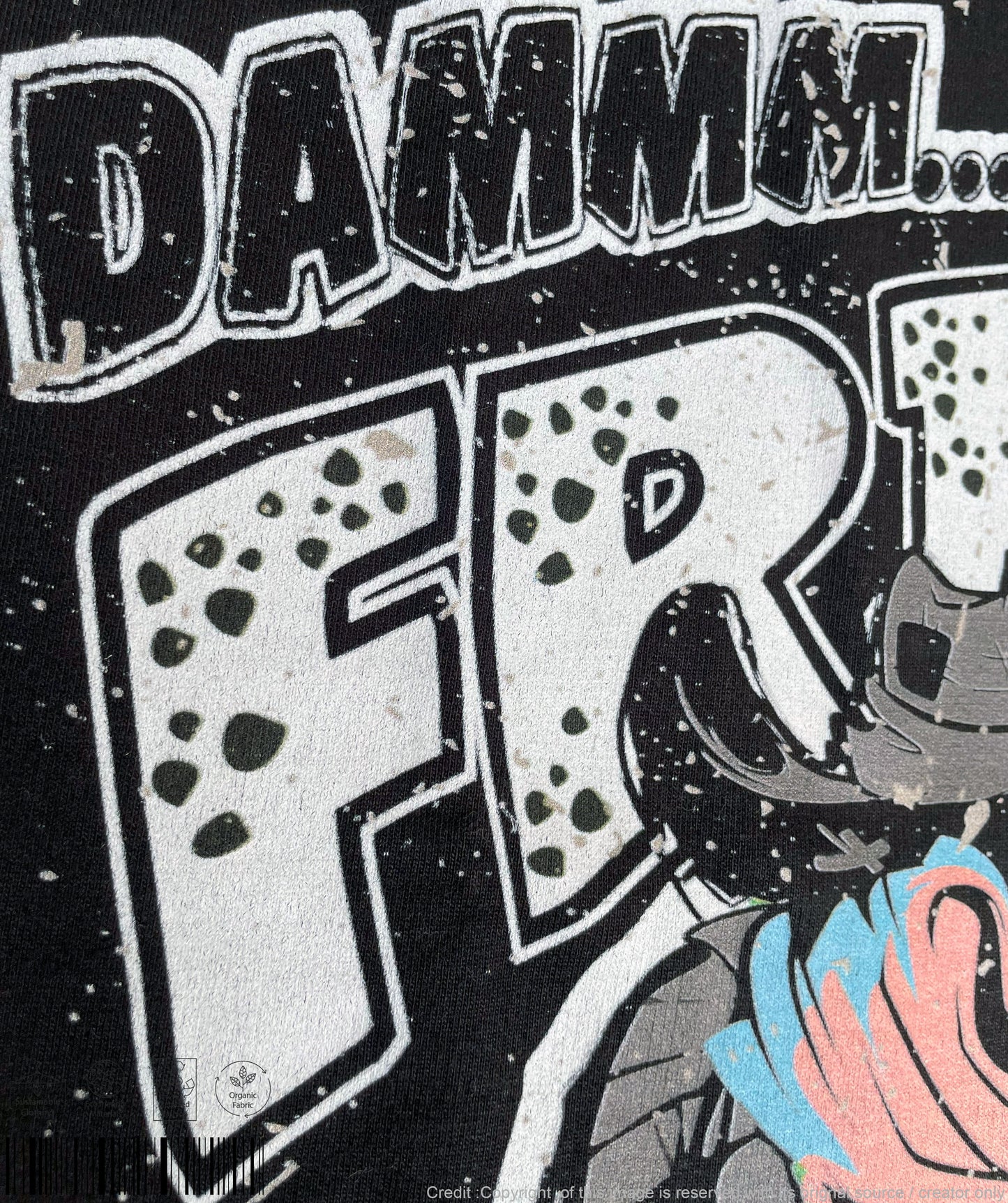Its Friday Print T-shirt - Black