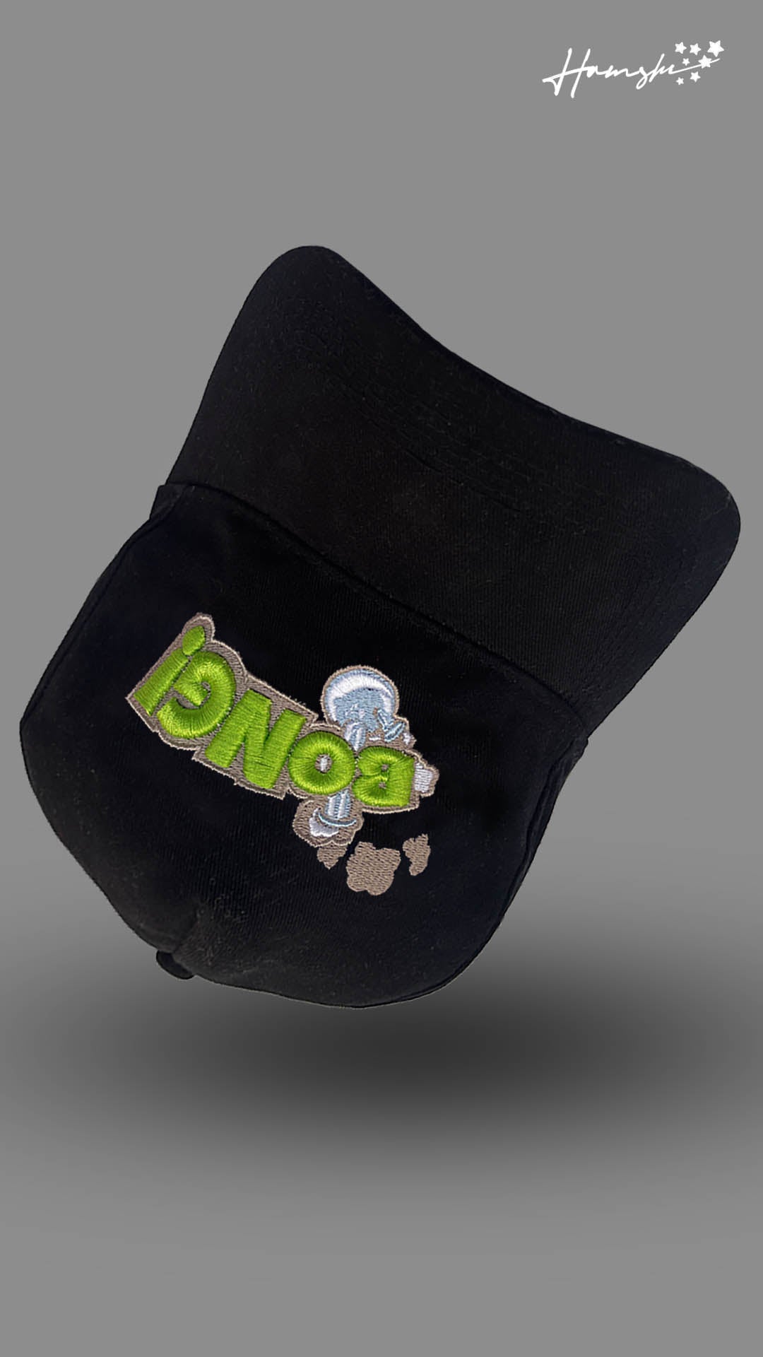Bong 3DEmbroidery Cap - Black