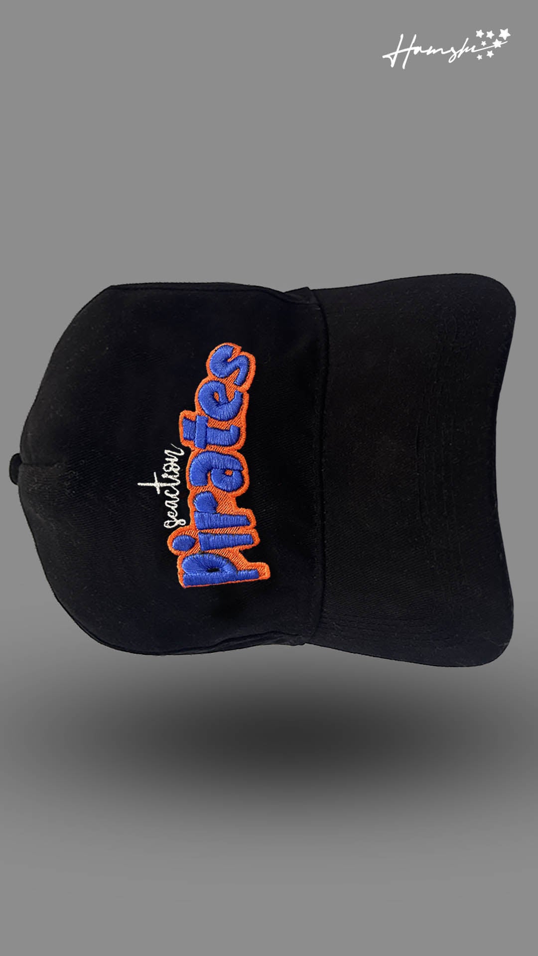 Pirates 3DEmbroidery Cap - Black