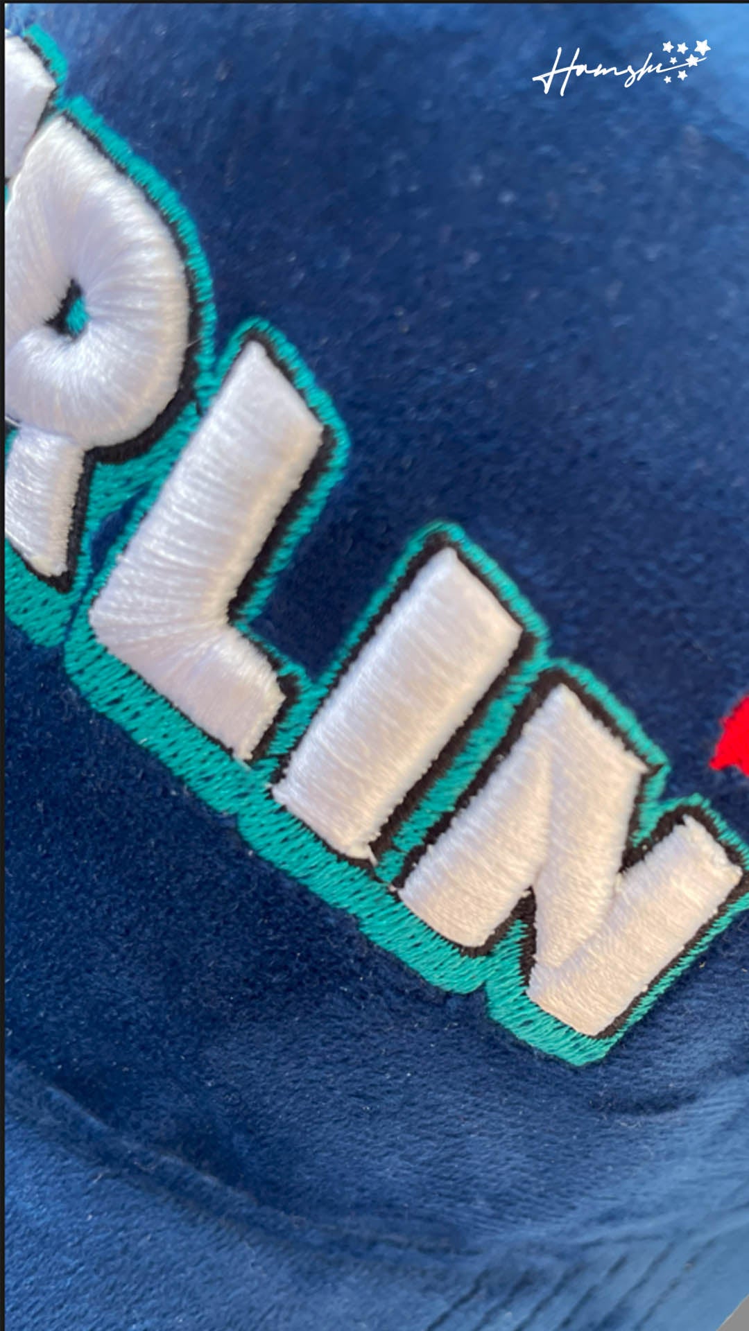 Berlin 3D Embroidery Cap- Blue