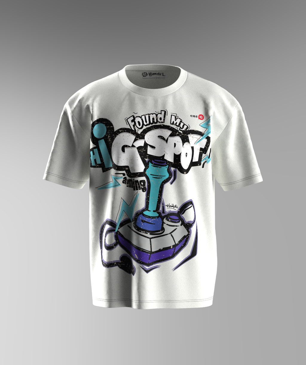 G-Spot Print T-shirt - White