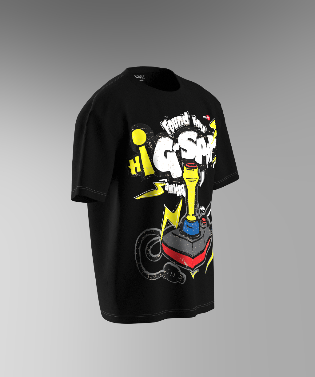 G-Spot Print T-shirt - Black