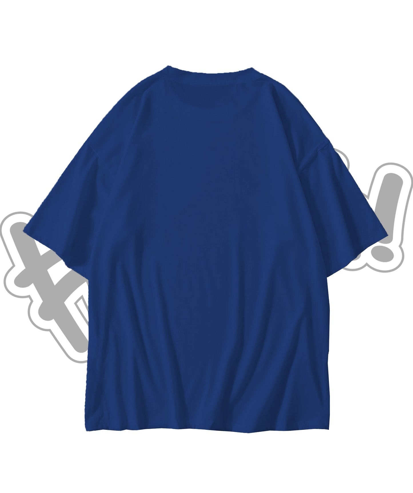 Godzilla Print T-shirt - Royal Blue