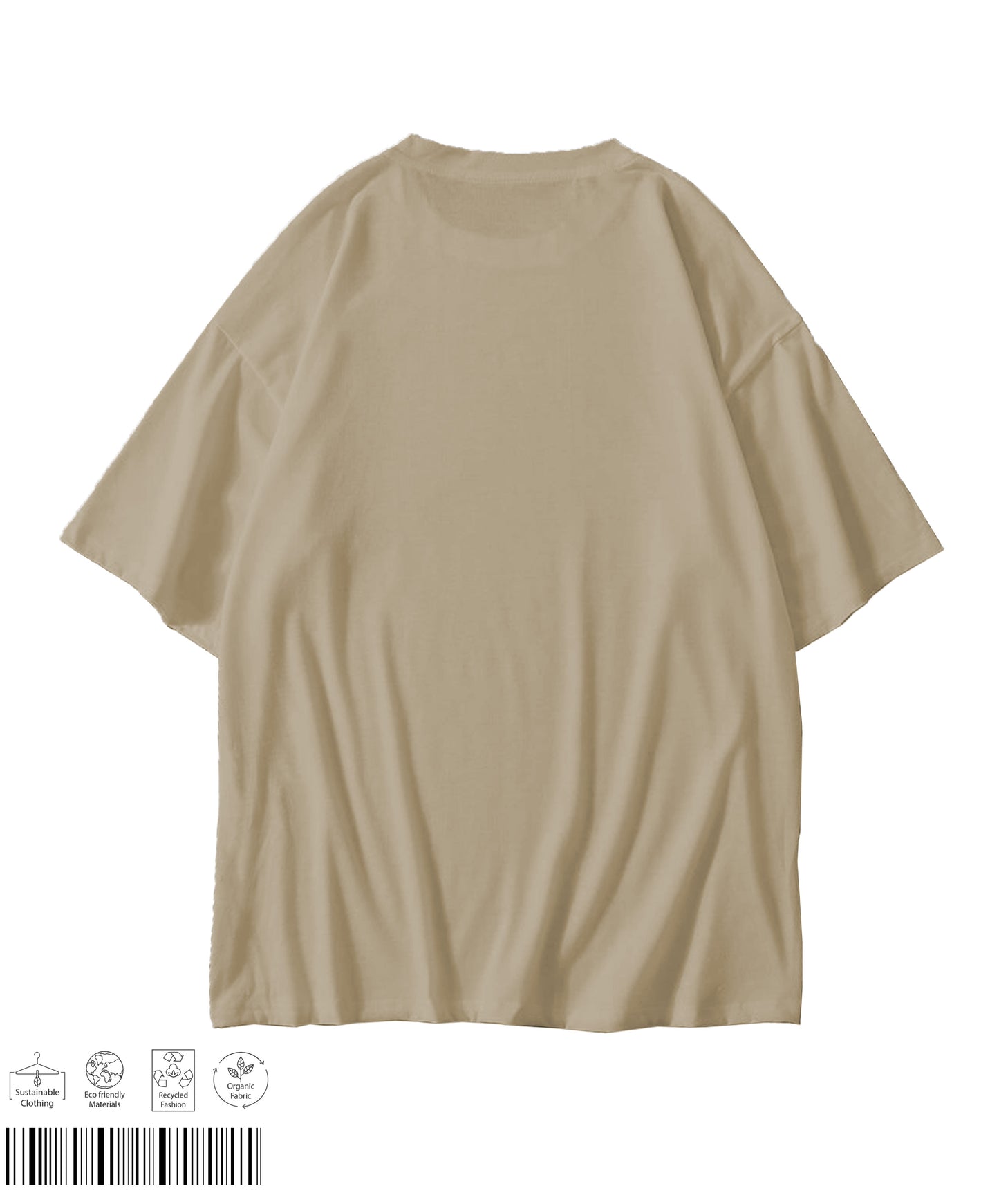 Bong Fly Print T-shirt - Beige