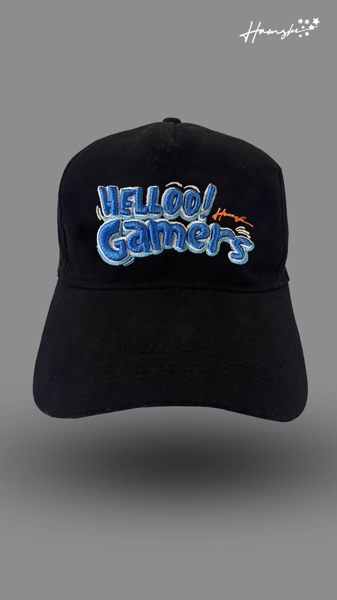 Hello Gamer Cap - Black