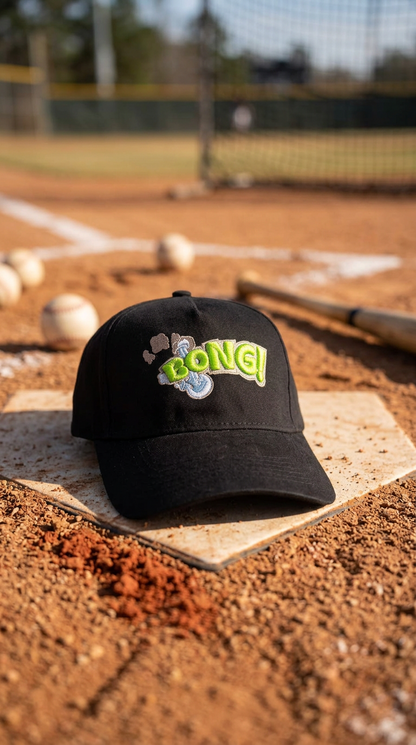 Bong 3DEmbroidery Cap - Black