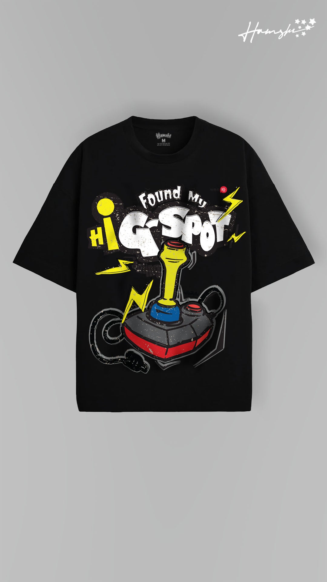 G-Spot Print T-shirt - Black