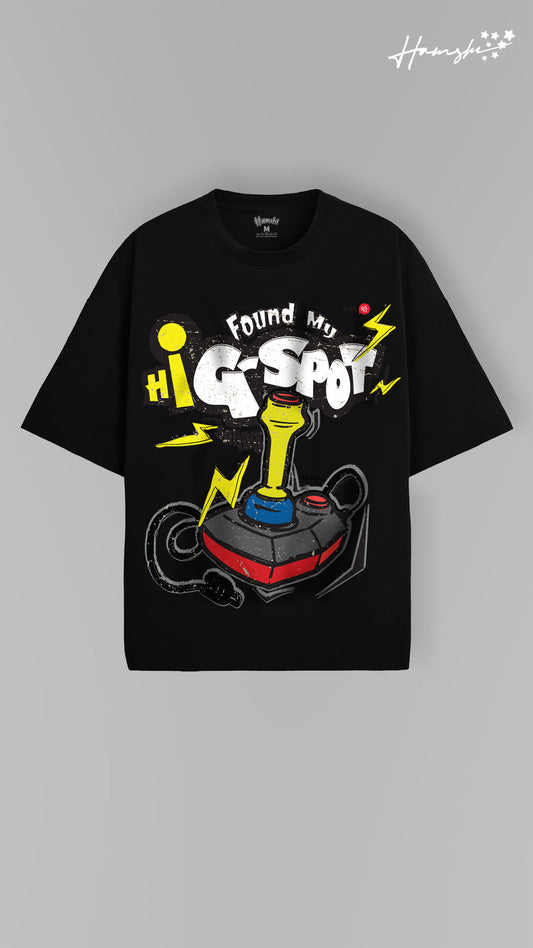 G-Spot Print T-shirt - Black
