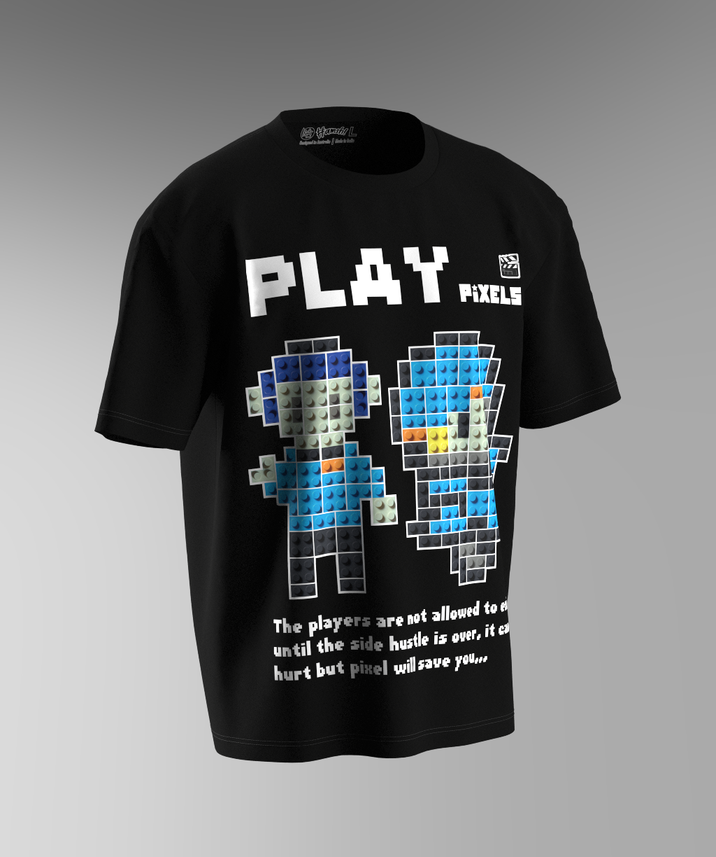 Lego Play Print T-shirt - Black