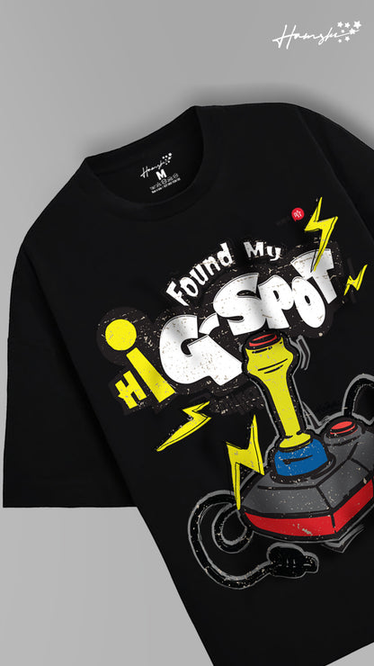 G-Spot Print T-shirt - Black