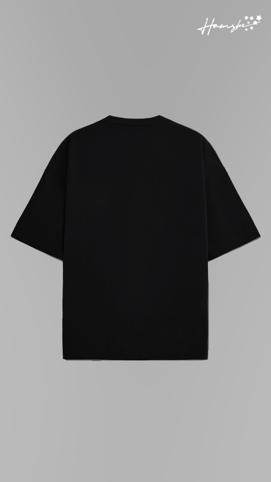 Dragons Fire Embroidery T-shirt - Black