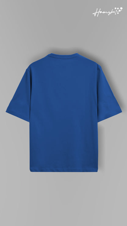Mario Video Game Print T-shirt - Blue
