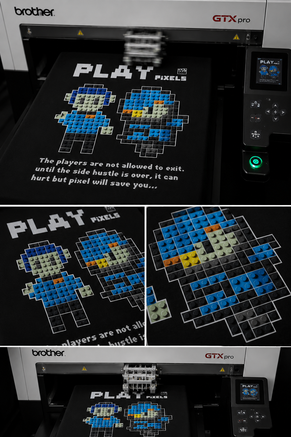 Lego Play Print T-shirt - Black