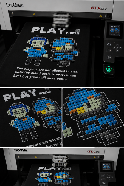 Lego Play Print T-shirt - Black