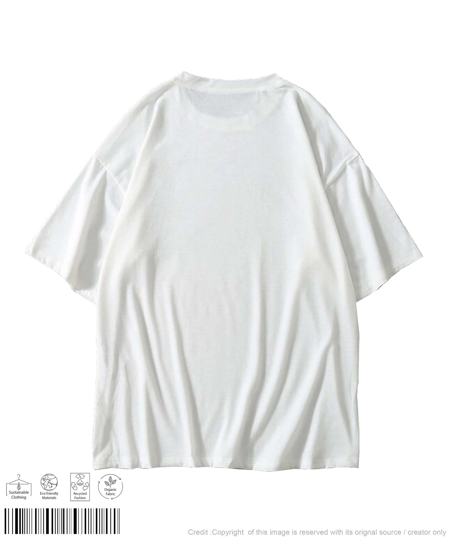 Lazy Fox Print T-shirt - White