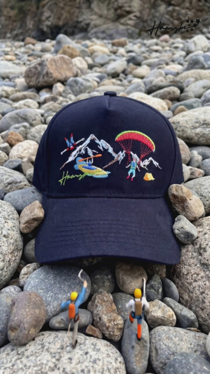 Mountaineers Embroidery Cap - Black